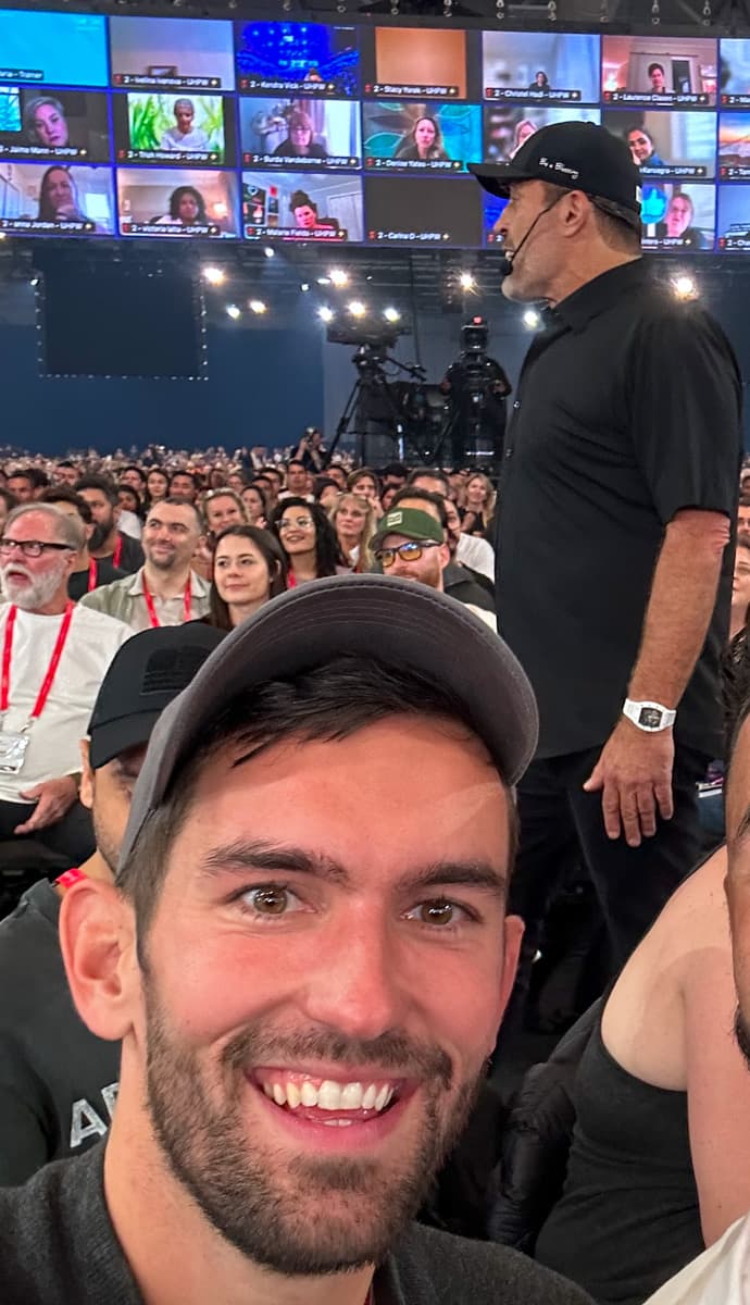 Jon at Tony Robbins' Unleash the Power Within